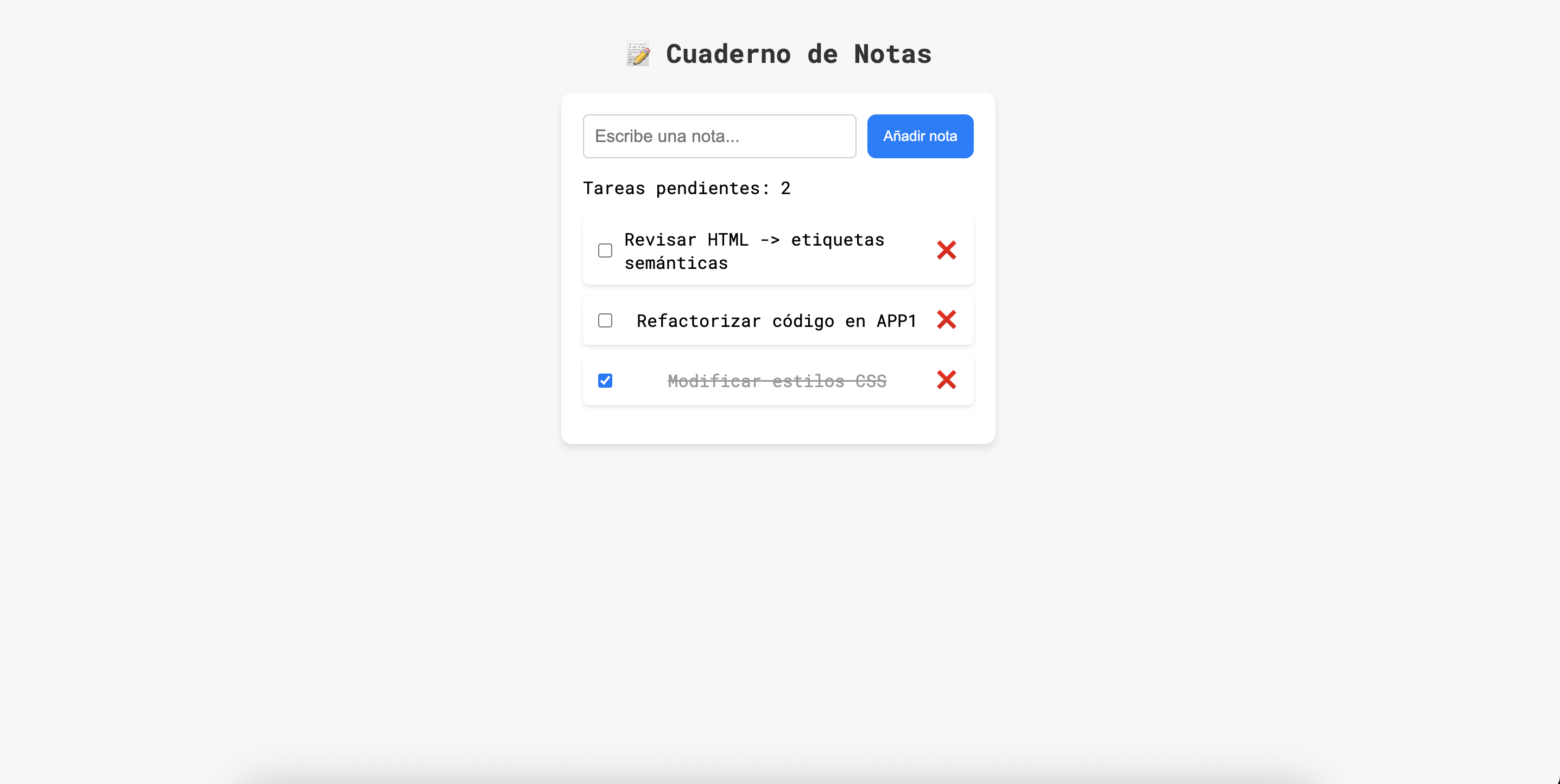 Bloc de notas